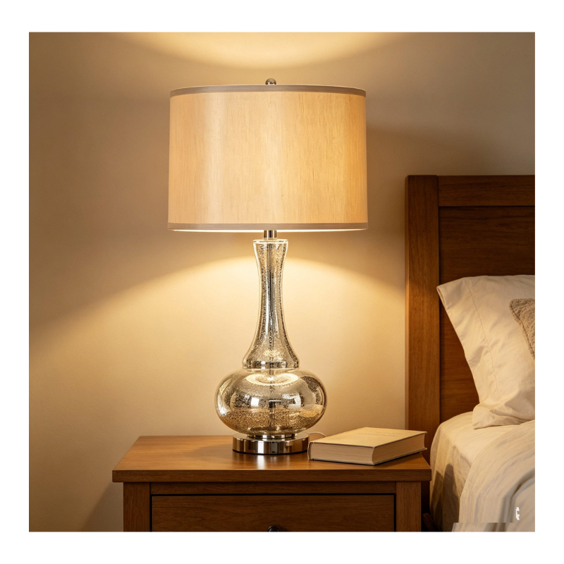 Mercury Mist Table Lamp